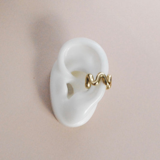 Squiggly Ear Cuff